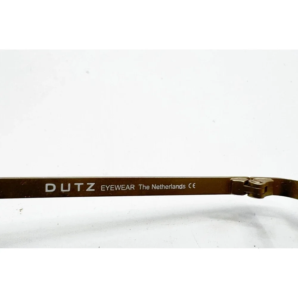 Dutz Eyewear DZ700 Frames Womens Gold Black Cat Eye 48-20-140
